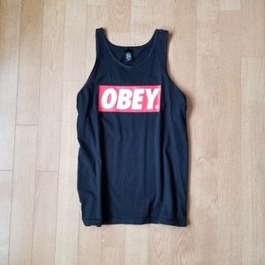 OBEY Black Tank Top